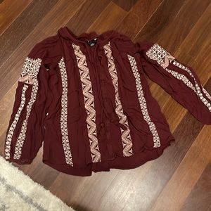 American Eagle blouse Size S